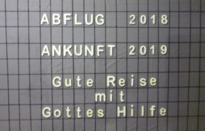 Unser Schaukasten Ahrensburg Neujahr 2019