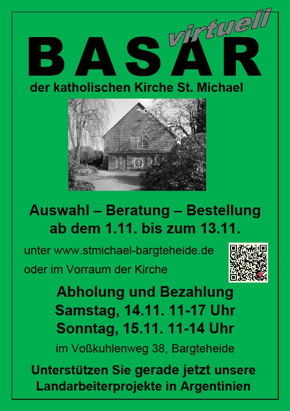Virtueller Basar in St. Michael 2020